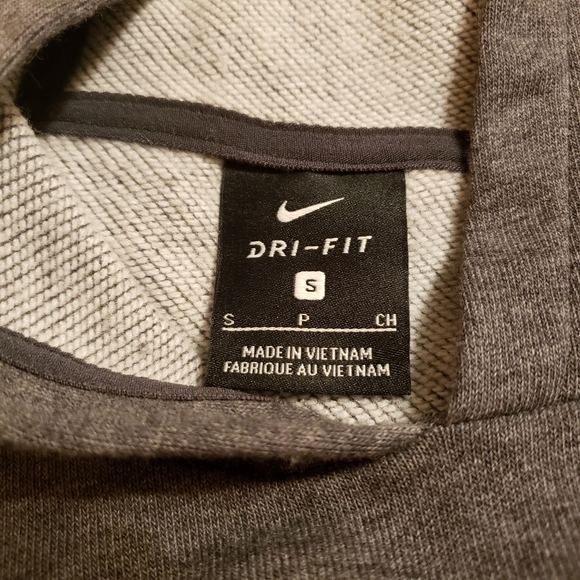 NIKE | COZY DRI-FIT COTTON HOODIE GREY - Picture 10 of 12
